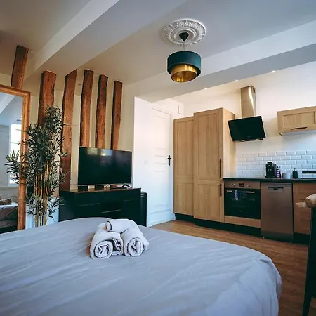 Du Palais Jacuzzi Sauna - Centre - Free Parking Apartamento Ruão