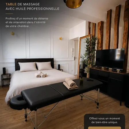 Apartamento Du Palais Jacuzzi Sauna - Centre - Free Parking *