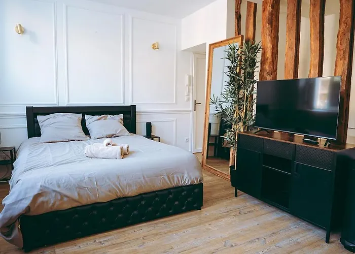 Du Palais Jacuzzi Sauna - Centre - Free Parking Ruão